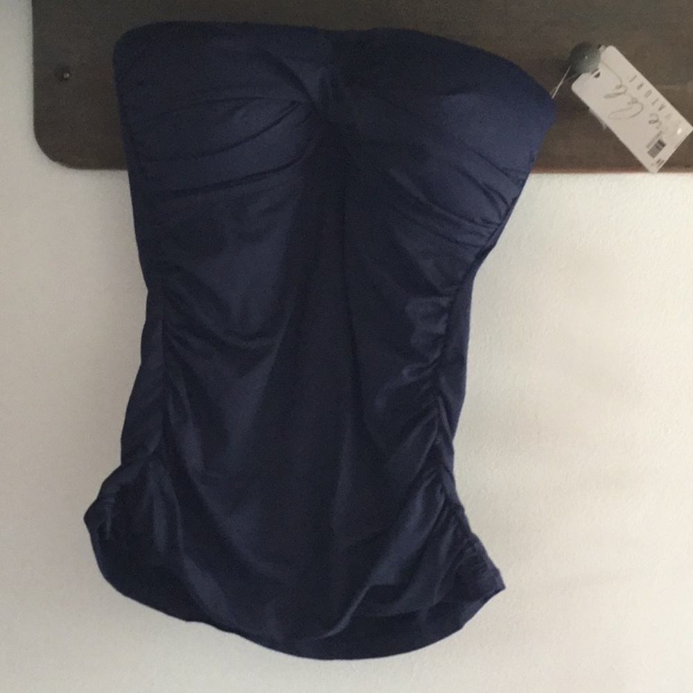 Anne Cole twist front tankini top